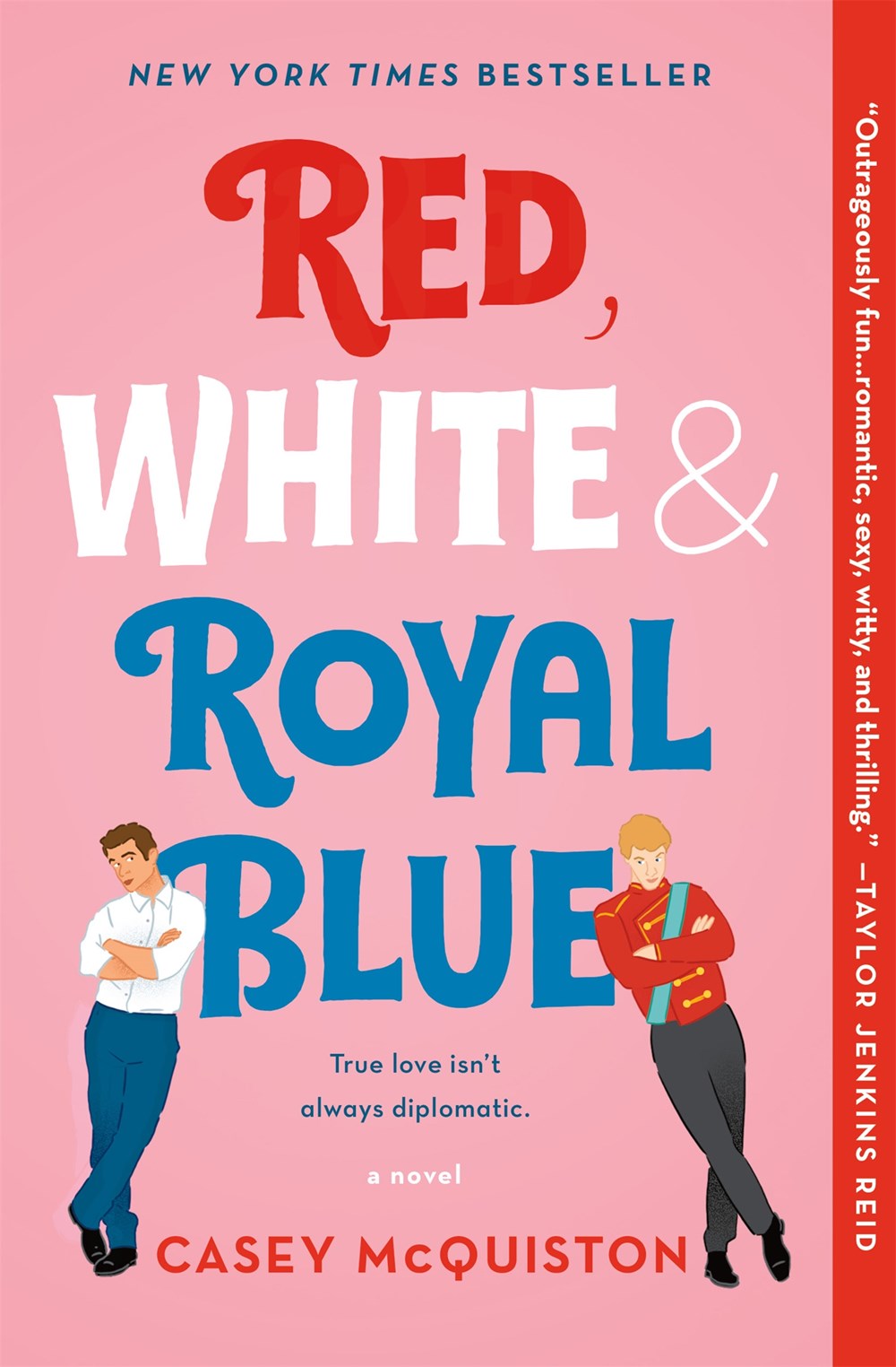 Red, White, and Royal Blue cover image