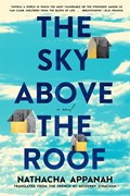 The sky above the roof cover