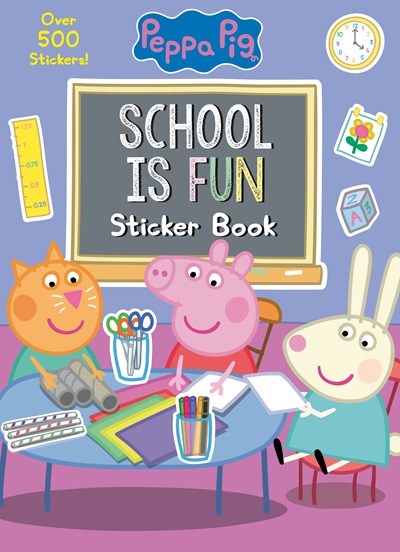 School is Fun Sticker Book (Peppa Pig) Cover Image