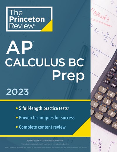 Princeton Review AP Calculus 2023 Cover Image